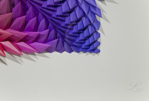 'Gravichord 5' paper sculpture by LetovBarski 'Gravichord 5' paper sculpture by LetovBarski