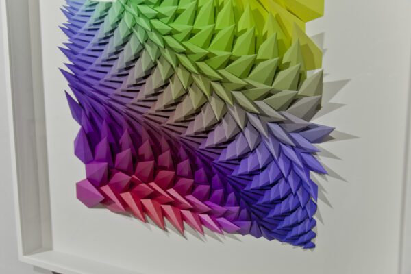 'Gravichord 5' paper sculpture by LetovBarski 'Gravichord 5' paper sculpture by LetovBarski