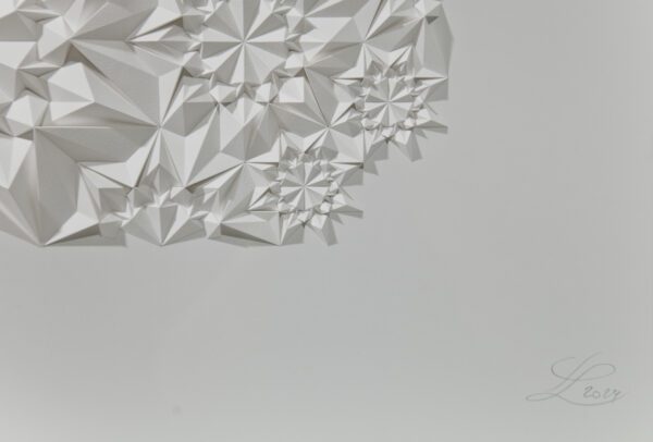 'Mirrion' paper sculpture by LetovBarski 'Mirrion' paper sculpture by LetovBarski