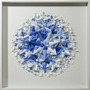 'Blusion' paper sculpture by LetovBarski 'Blusion' paper sculpture by LetovBarski