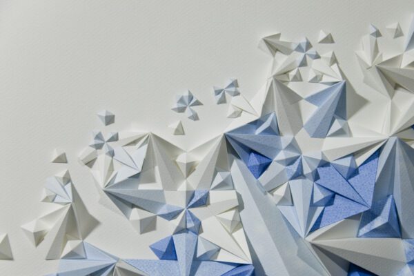 'Blusion' paper sculpture by LetovBarski 'Blusion' paper sculpture by LetovBarski