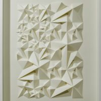'Arctic Resonance' paper sculpture by LetovBarski 'Arctic Resonance' paper sculpture by LetovBarski