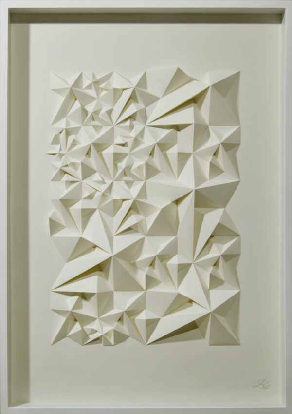 'Arctic Resonance' paper sculpture by LetovBarski 'Arctic Resonance' paper sculpture by LetovBarski