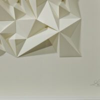 'Arctic Resonance' paper sculpture by LetovBarski 'Arctic Resonance' paper sculpture by LetovBarski