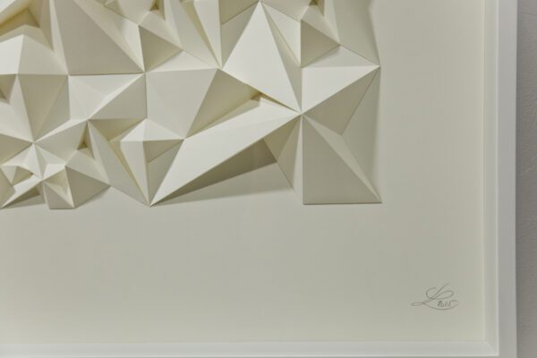 'Arctic Resonance' paper sculpture by LetovBarski 'Arctic Resonance' paper sculpture by LetovBarski