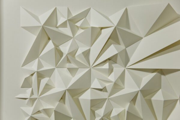 'Arctic Resonance' paper sculpture by LetovBarski 'Arctic Resonance' paper sculpture by LetovBarski
