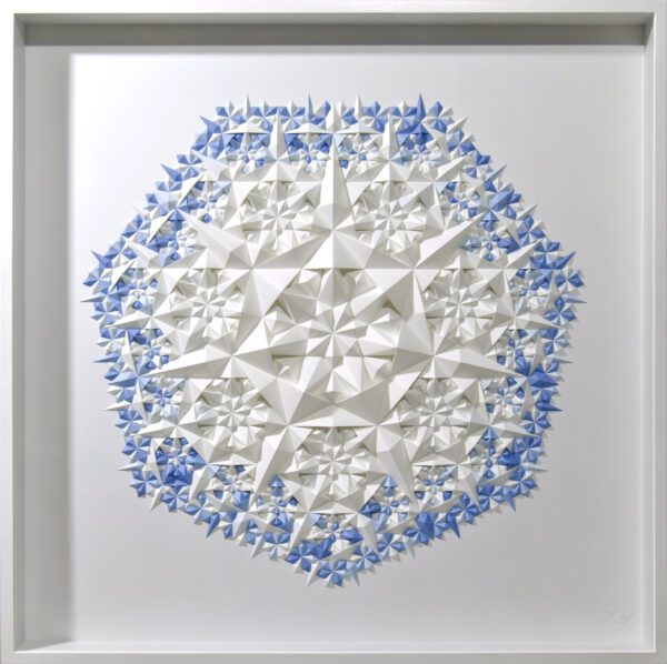 'Decoherence 1' paper sculpture by LetovBarski 'Decoherence 1' paper sculpture by LetovBarski