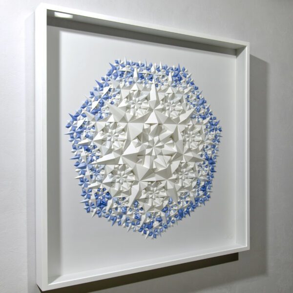 'Decoherence 1' paper sculpture by LetovBarski 'Decoherence 1' paper sculpture by LetovBarski