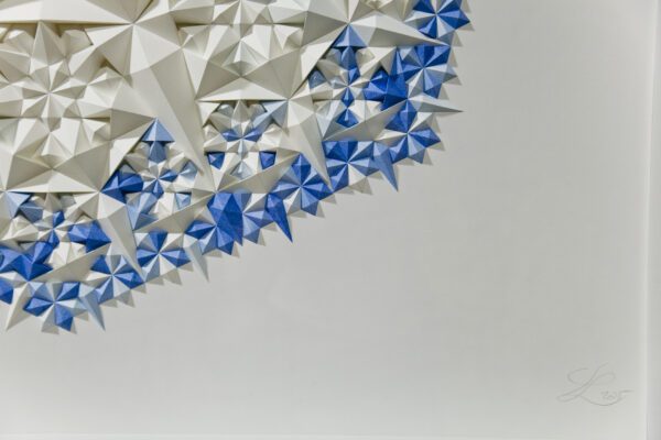 'Decoherence 1' paper sculpture by LetovBarski 'Decoherence 1' paper sculpture by LetovBarski