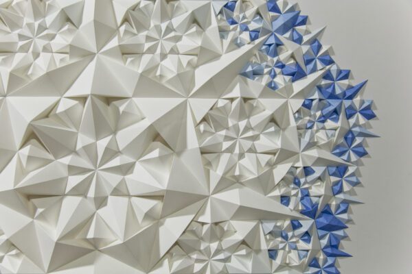 'Decoherence 1' paper sculpture by LetovBarski 'Decoherence 1' paper sculpture by LetovBarski