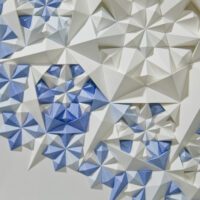 'Decoherence 1' paper sculpture by LetovBarski 'Decoherence 1' paper sculpture by LetovBarski