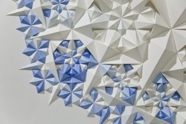 'Decoherence 1' paper sculpture by LetovBarski 'Decoherence 1' paper sculpture by LetovBarski