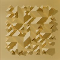 'Anopticon' paper sculpture by LetovBarski