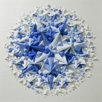 'Blusion' paper sculpture by LetovBarski 'Blusion' paper sculpture by LetovBarski