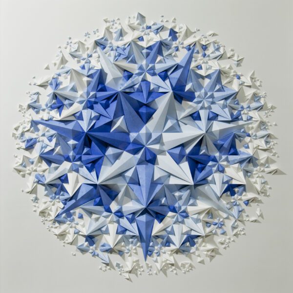 'Blusion' paper sculpture by LetovBarski 'Blusion' paper sculpture by LetovBarski