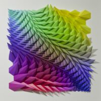 'Gravichord 5' paper sculpture by LetovBarski 'Gravichord 5' paper sculpture by LetovBarski