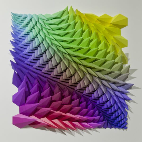 'Gravichord 5' paper sculpture by LetovBarski 'Gravichord 5' paper sculpture by LetovBarski