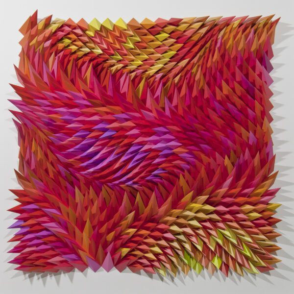 'Pyraflux' paper sculpture by LetovBarski 'Pyraflux' paper sculpture by LetovBarski