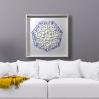 'Decoherence 1' paper sculpture by LetovBarski 'Decoherence 1' paper sculpture by LetovBarski