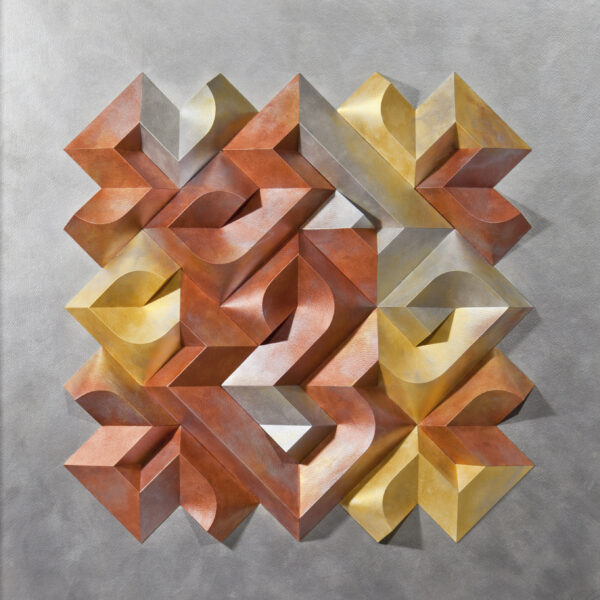 'Autumn Ferrum' paper sculpture by LetovBarski