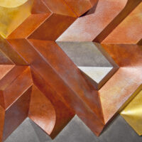 'Autumn Ferrum' paper sculpture by LetovBarski