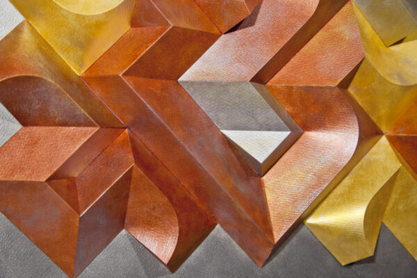 'Autumn Ferrum' paper sculpture by LetovBarski