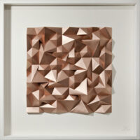 'Entropy of alignment' paper sculpture by LetovBarski 'Entropy of alignment' paper sculpture by LetovBarski