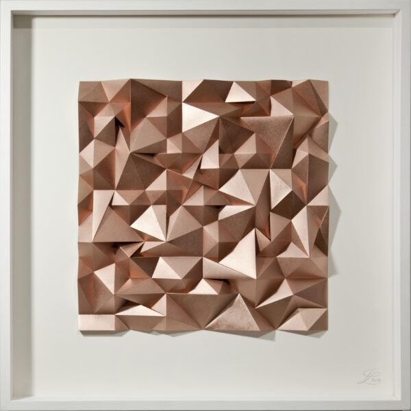 'Entropy of alignment' paper sculpture by LetovBarski 'Entropy of alignment' paper sculpture by LetovBarski
