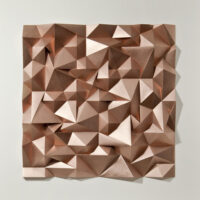 'Entropy of alignment' paper sculpture by LetovBarski 'Entropy of alignment' paper sculpture by LetovBarski