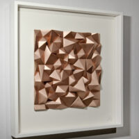 'Entropy of alignment' paper sculpture by LetovBarski 'Entropy of alignment' paper sculpture by LetovBarski