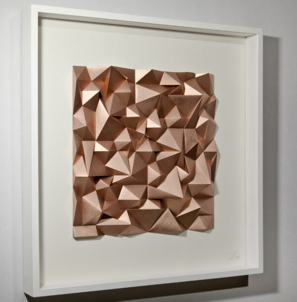 'Entropy of alignment' paper sculpture by LetovBarski 'Entropy of alignment' paper sculpture by LetovBarski