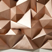 'Entropy of alignment' paper sculpture by LetovBarski 'Entropy of alignment' paper sculpture by LetovBarski