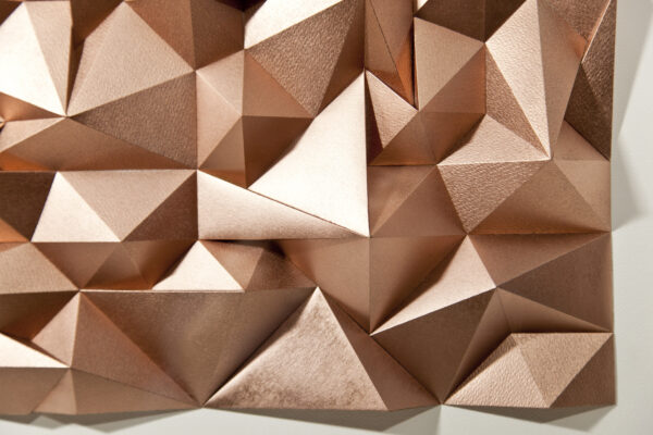 'Entropy of alignment' paper sculpture by LetovBarski 'Entropy of alignment' paper sculpture by LetovBarski
