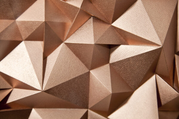 'Entropy of alignment' paper sculpture by LetovBarski 'Entropy of alignment' paper sculpture by LetovBarski