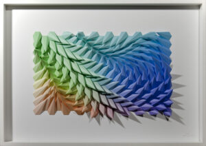 'Sunny' paper sculpture by LetovBarski