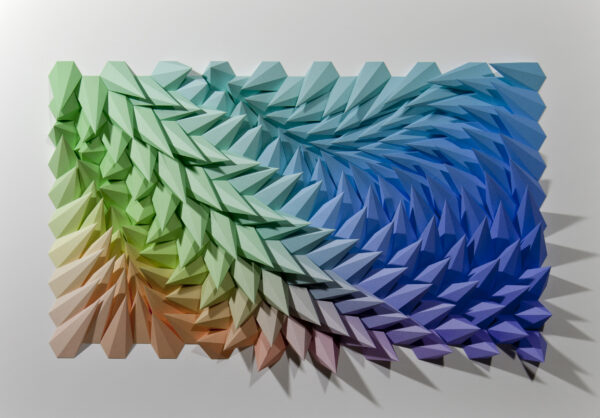 'Sunny' paper sculpture by LetovBarski