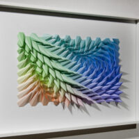 'Sunny' paper sculpture by LetovBarski