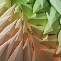 'Sunny' paper sculpture by LetovBarski