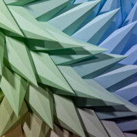 'Sunny' paper sculpture by LetovBarski